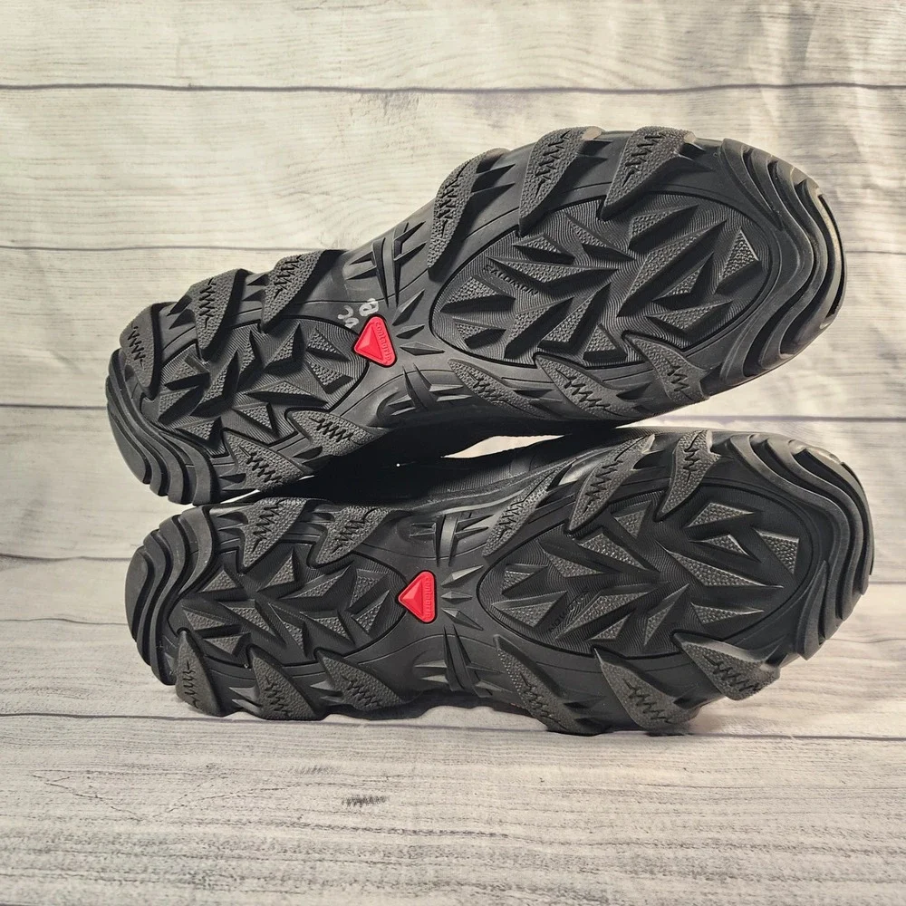 Salomon Toundra Mid WP Men's 10.5 Black Winter Hiking Boots 353127
